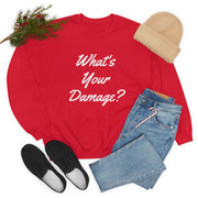 What's Your Damage? Unisex Crewneck