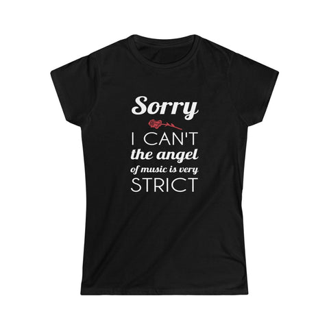 Angel of Music Fitted Tee