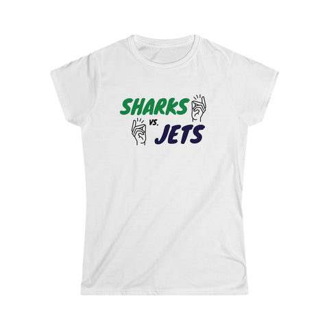 Sharks v Jets Fitted Tee