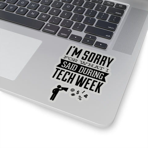 Tech Week Stickers