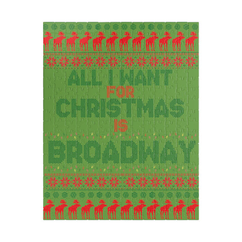 All I Want for Christmas is Broadway Puzzle