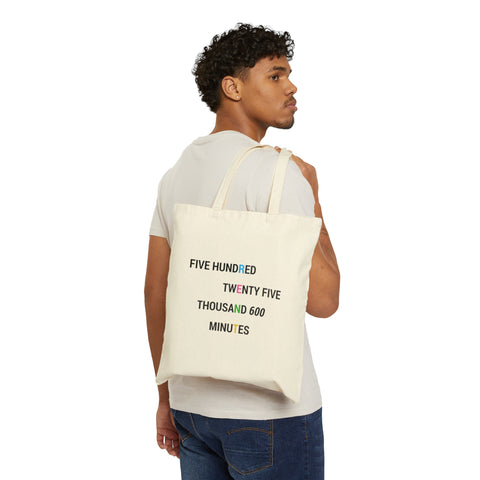 525,600 RENT Canvas Tote