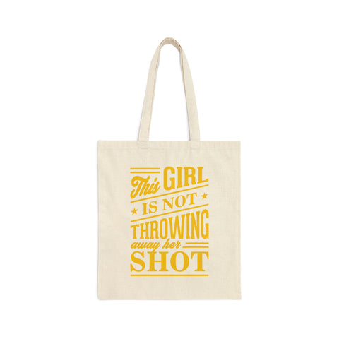 Her Shot Canvas Tote