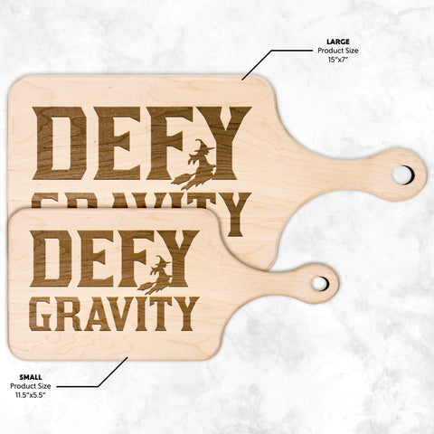 Defying Gravity Cutting Board