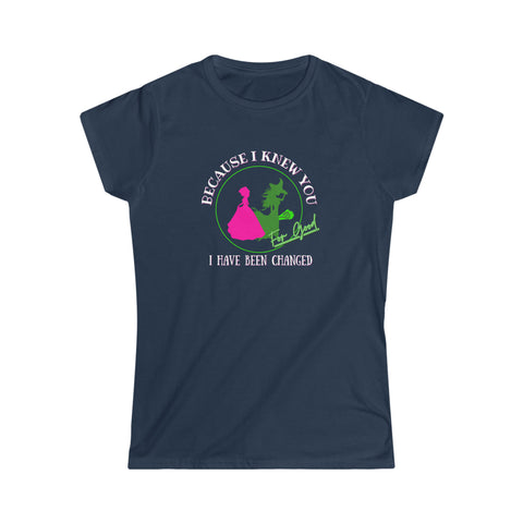Wicked For Good by Laura Fitted Tee