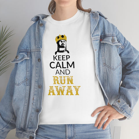 Keep Calm and Run Away! Graphic Tee