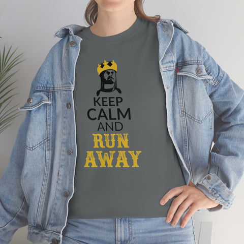 Keep Calm and Run Away! Graphic Tee