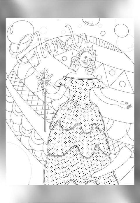 Wicked Themed Coloring Pages