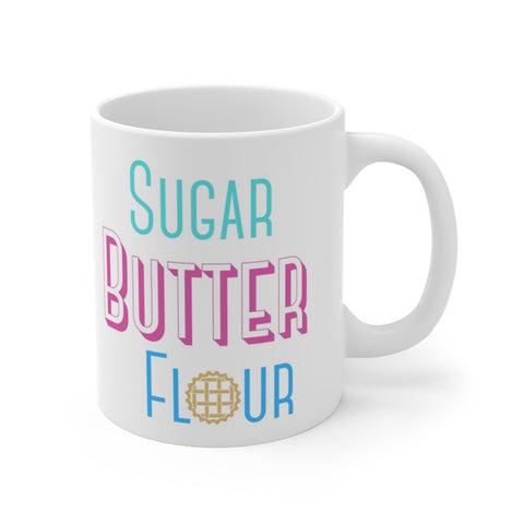 Sugar, Butter, and Flour Mug