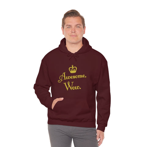 Awesome, Wow Unisex Hoodie