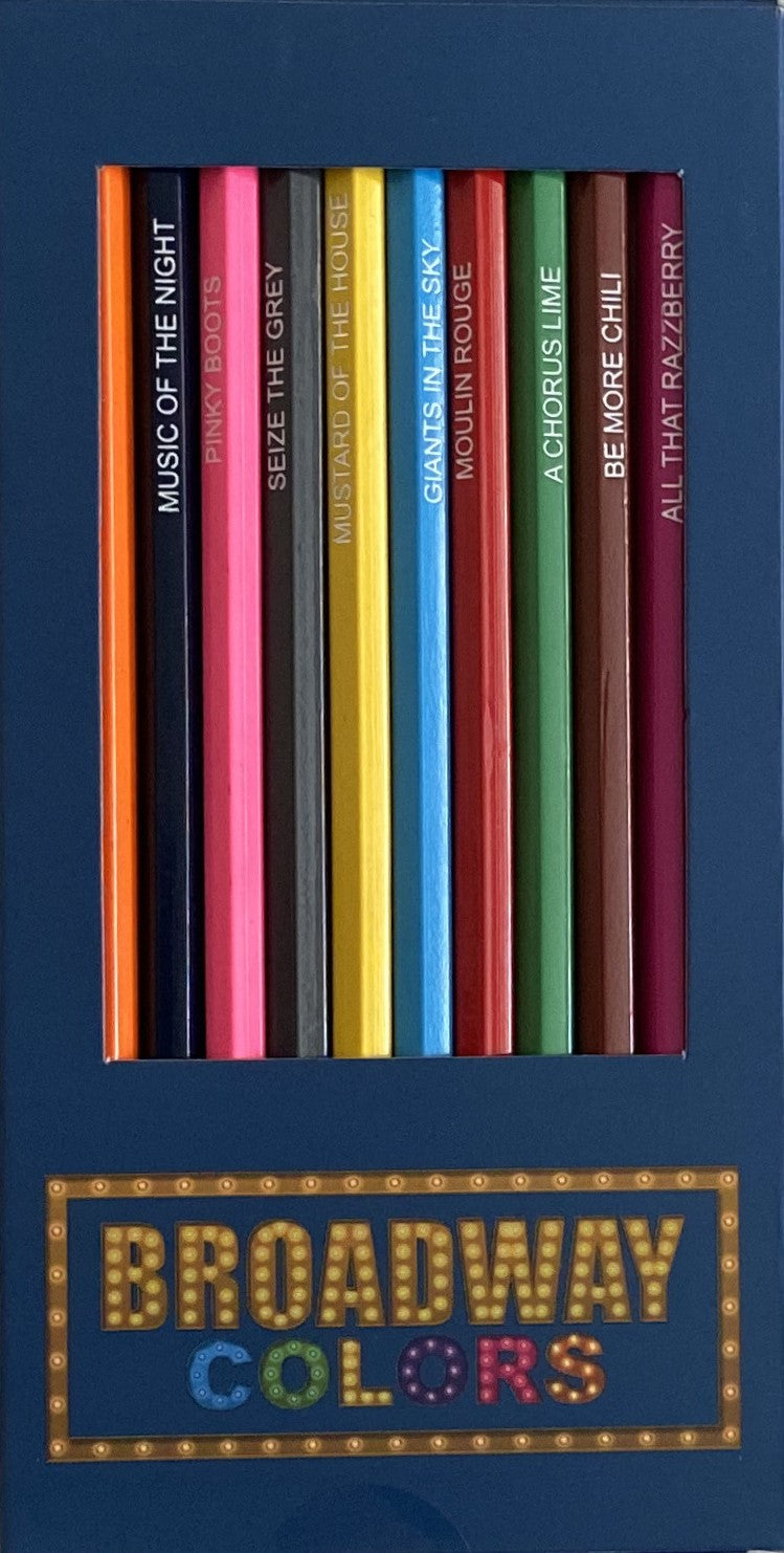 The One with the Colors Colored Pencil Set for Fans of Friends | Set of 12  Friends-Inspired Parody Pencils | Each Color Pencil is Foil-Stamped with