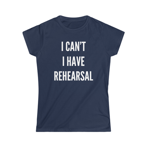 Rehearsal Fitted Tee