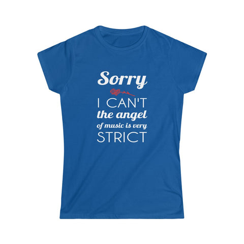 Angel of Music Fitted Tee