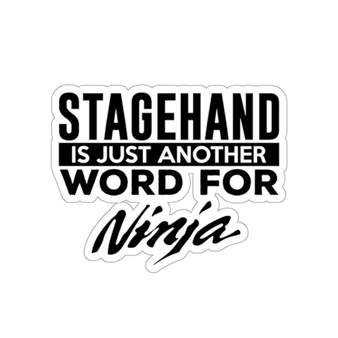 Stagehand Ninja Stickers