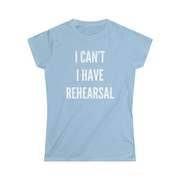 Rehearsal Fitted Tee