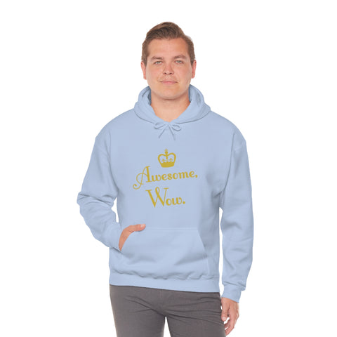 Awesome, Wow Unisex Hoodie