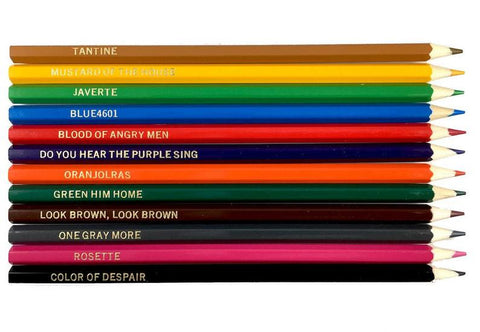 Miserable Colors Colored Pencils