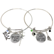 Wicked Inspired Charm Bracelet Friendship Set